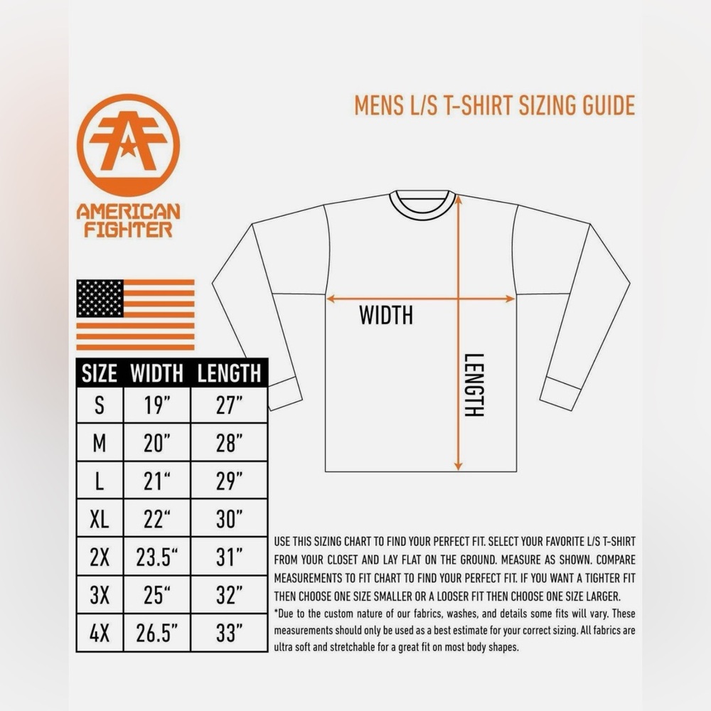 AMERICAN FIGHTER Men's Pullover MD HAWTHORN Mock Neck Premium MMA - Picture 9 of 10